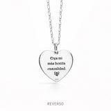 COLLAR CORAZÓN - FOTOGRABADO