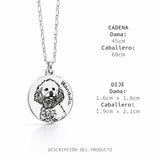 COLLAR CIRCULAR - FOTOGRABADO