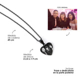 COLLAR CORAZÓN ENLAZADO